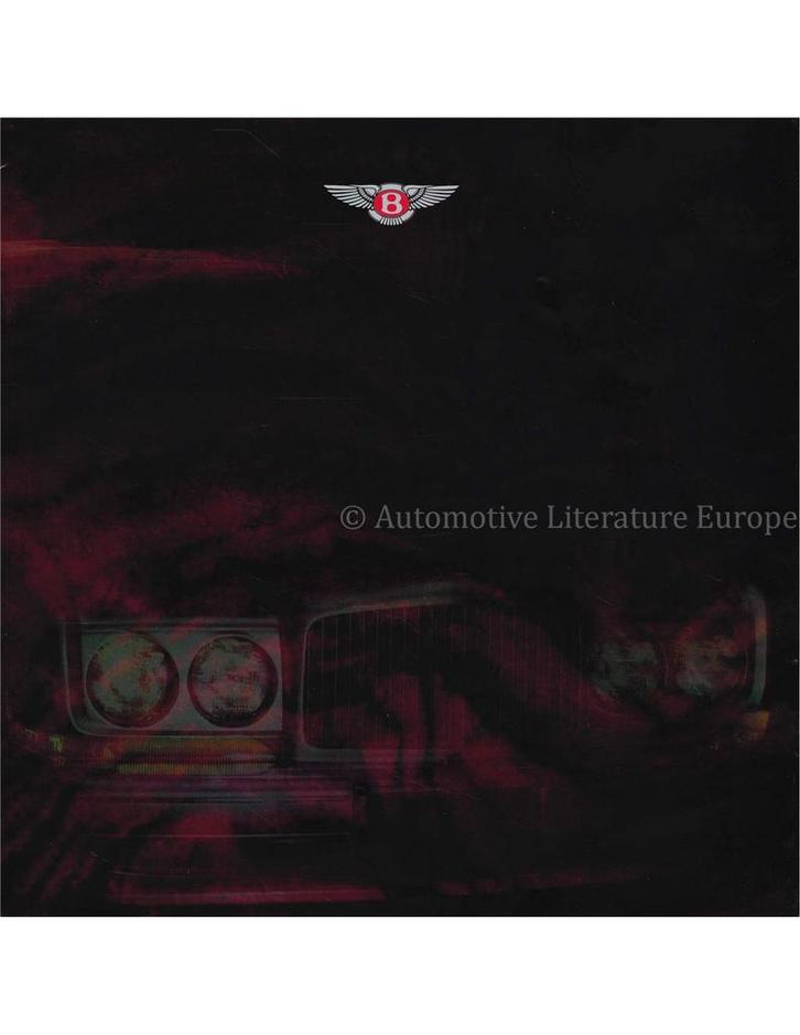 1993 BENTLEY PROGRAMMA BROCHURE ENGELS, Livres, Autos | Brochures & Magazines