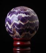 Gepolijste Chevron Amethyst Bol - Indrukwekkende V-vormige, Collections