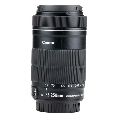 Canon EF-S 55-250mm f/4-5.6 IS STM met garantie, Audio, Tv en Foto, Foto | Lenzen en Objectieven, Telelens, Zo goed als nieuw