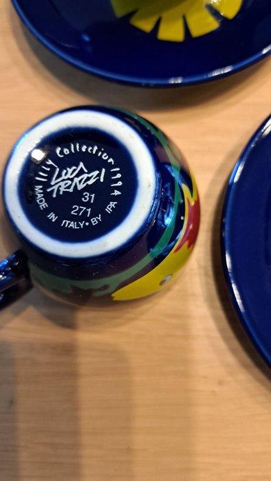 illy caffè - Luca Trazzi - Koffieservies (6) - Trazzine -, Antiek en Kunst, Antiek | Meubels | Tafels