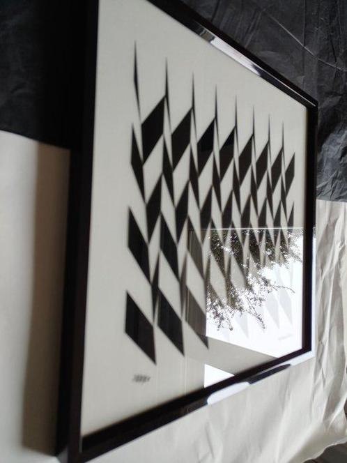 Marcello Morandini (1940) - Mixed media on plexiglass, OP, Antiek en Kunst, Antiek | Overige Antiek