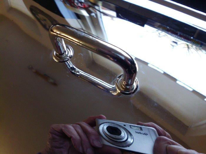 Marinex - Rechaud - Glas, Verzilverd, Antiquités & Art, Antiquités | Meubles | Tables