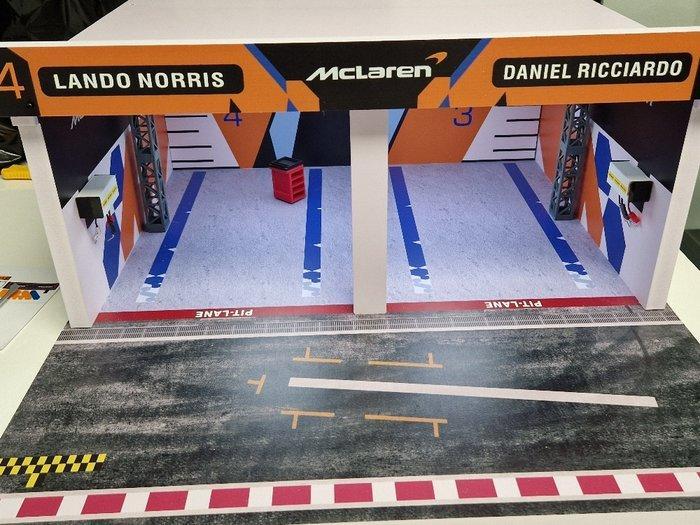 SD-modelcartuning 1:18 - Modelauto - McLaren F1 Pitbox, Hobby en Vrije tijd, Modelauto's | 1:5 tot 1:12