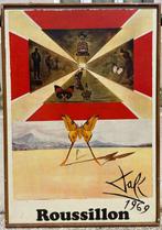 Salvador Dali - Roussillon, affiche par Dali 1969 - Jaren, Antiek en Kunst, Kunst | Tekeningen en Fotografie