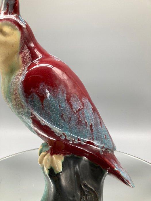 Faïence de Thulin (attr.) - Figure - Kleurrijke vogel -, Antiquités & Art, Art | Objets design