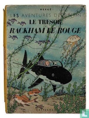Kuifje - Le tresor de rackham le rouge - 1946, Boeken, Stripverhalen, Gelezen, Eén stripboek, Verzenden