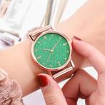 Horloge Kwarts Dames - Luxe Anoloog Uurwerk voor Vrouwen, Verzenden, Nieuw, HEZHUKEJI