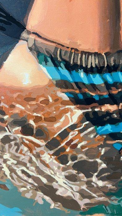 marco barberio - Emerald, Antiek en Kunst, Kunst | Schilderijen | Modern