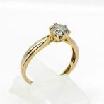 Zonder Minimumprijs - Verlovingsring - 18 karaat Geel goud -, Handtassen en Accessoires