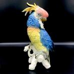 Karl Ens, Volkstedt - Cockatoo Parrot on Branch (33 cm) - ca, Antiek en Kunst