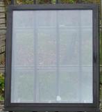 steellook aluminium raam, chassis 133 x 155 zwart ral 9005, Doe-het-zelf en Bouw, 75 tot 150 cm, Raamkozijn, Ophalen of Verzenden