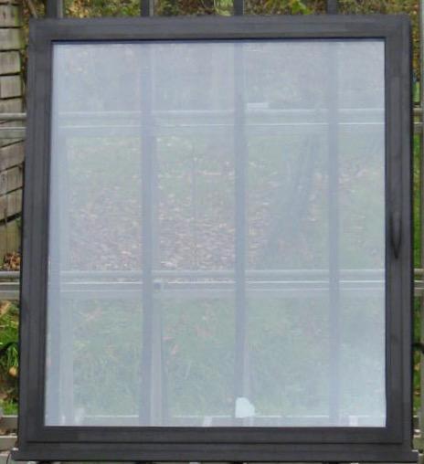 steellook aluminium raam, chassis 133 x 155 zwart ral 9005, Doe-het-zelf en Bouw, Raamkozijnen en Schuifdeuren, Inclusief glas