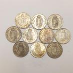 Hongarije, Oostenrijk. 10 x 1 Forinth Silber (verschiedene), Postzegels en Munten