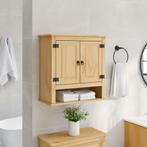 vidaXL Badkamerwandkast Corona 70x33x71,5 cm massief, Huis en Inrichting, Badkamer | Badkamermeubels, Verzenden, Nieuw