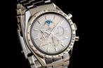Omega - Speedmaster Professional Moonwatch 18K White Gold, Handtassen en Accessoires, Horloges | Heren, Nieuw