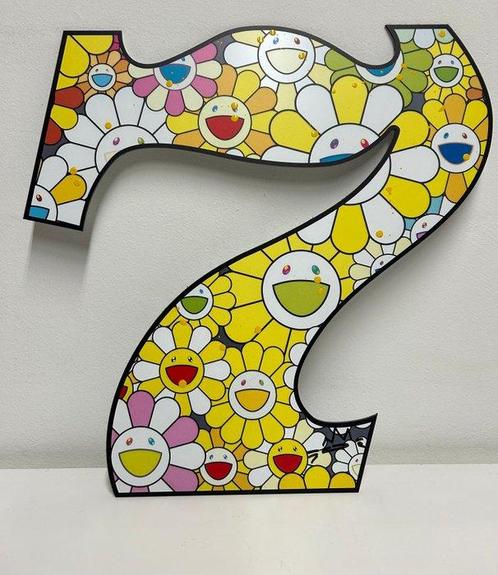 Toni Barnes (2000) - Number 7 (Murakami style), Antiek en Kunst, Kunst | Schilderijen | Modern