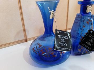 Argento su vetro Murano - Parfumfles (3) - .800 zilver - beschikbaar voor biedingen