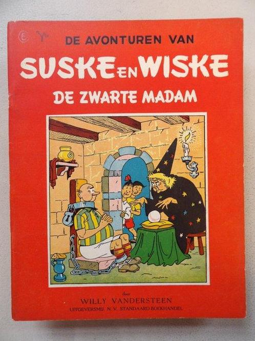 Suske en Wiske 6 - (RV) Rode reeks Vlaams - De Zwarte Madam, Boeken, Stripverhalen