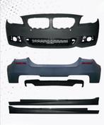 BMW F10 LCI 14-16 M550i-stijl bodykit – 4-uitlaat + skirts, Nieuw, Voor, BMW, Bumper