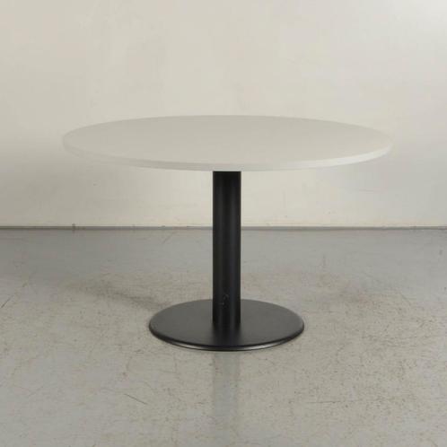 Vergadertafel Solidesk - Lichtgrijs blad - 73 x 120 cm ø, Zakelijke goederen, Kantoor en Winkelinrichting | Kantoormeubilair en Inrichting