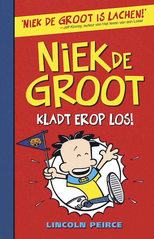 Niek de Groot kladt erop los / Niek de Groot / 4, Boeken, Kinderboeken | Jeugd | 10 tot 12 jaar, Zo goed als nieuw, Verzenden