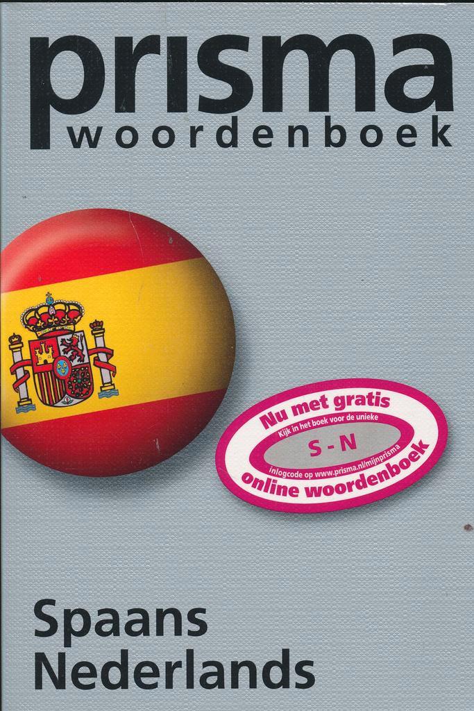 Woordenboek Spaans-Nederlands Prisma, Boeken, Schoolboeken, Verzenden