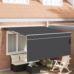 vidaXL Inklapbare Luifel Antraciet Grijs 350 x 250 cm, Tuin en Terras, Verzenden, Nieuw