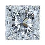 1 pcs Diamant  (Natuurlijk)  - 3.08 ct - Carré - F - FL -, Nieuw