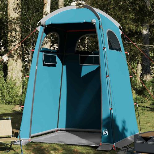 vidaXL Douchetent waterdicht blauw, Caravans en Kamperen, Tenten, Nieuw, Verzenden