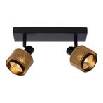 Lucide RAFA - Plafondspot - 2xE14 - Zwart -, Verzenden, Nieuw