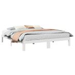 Massief Hout Bed 180x200 | OP = OP | Unieke Deal (bedframe), Huis en Inrichting, Verzenden, Wit, 180 cm, Overige maten