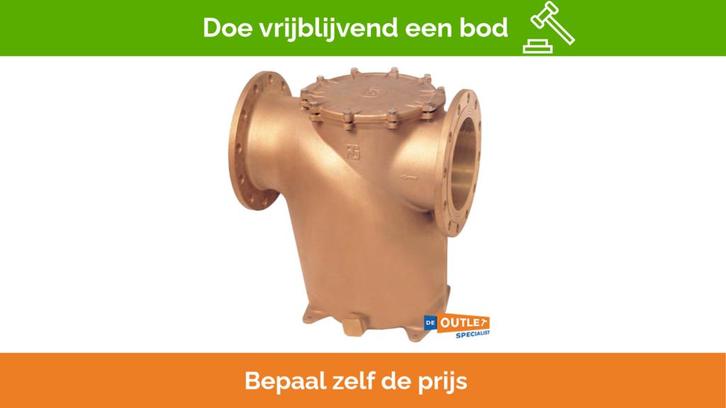 Bieden: Guidi serie 1281 bronze zeewaterfilter, Sports nautiques & Bateaux, Accessoires navigation, Enlèvement ou Envoi