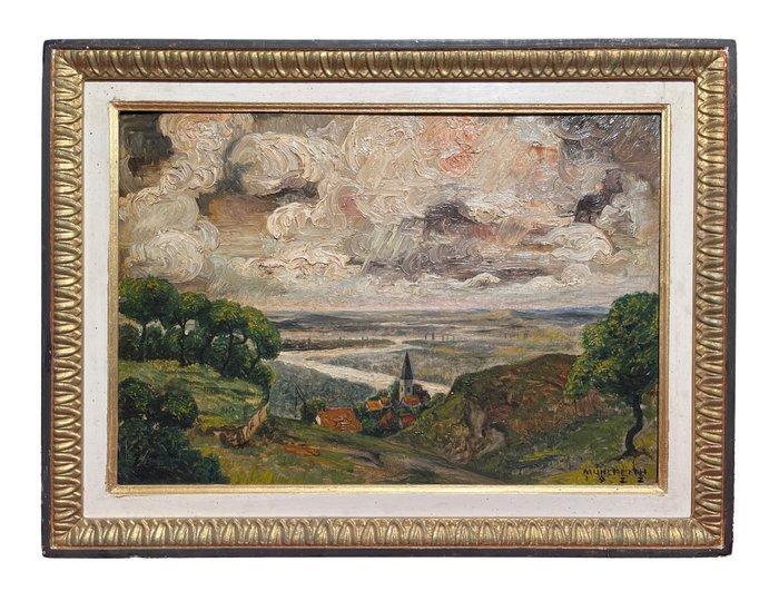 János Mühlfeith (XX) - Paesaggio, Antiek en Kunst, Kunst | Schilderijen | Klassiek