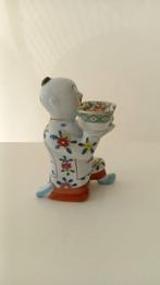 Herend - Beeldje - HEREND Chinese Mandarin Kneeling Man Salt, Antiek en Kunst