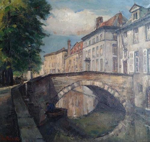 Leo Mechelaere (1880-1964) - Brugge, Antiek en Kunst, Kunst | Schilderijen | Klassiek