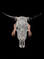 Geen minimumprijs - Indrukwekkende grote handgesneden grijze, Antiek en Kunst