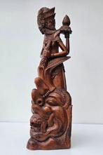 Balinees Art Deco stijl houtsnijwerk van Dewa Siwa -, Antiek en Kunst