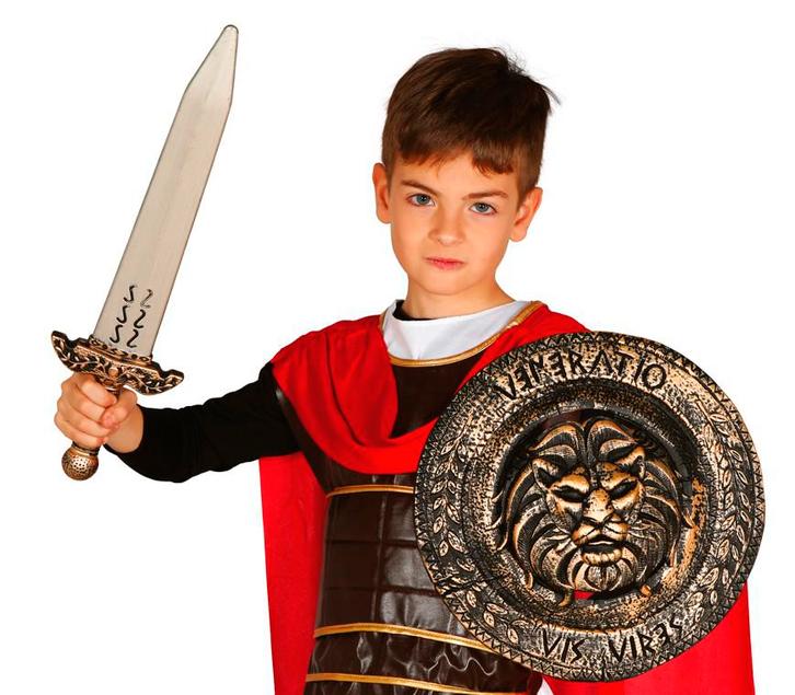 Kind Schild 29Cm En Zwaard 48cm, Hobby en Vrije tijd, Feestartikelen, Nieuw, Verzenden