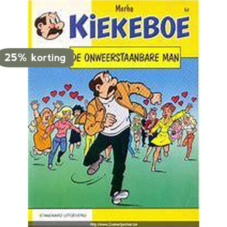 De onweerstaanbare man / De Kiekeboes / 64 9789002195587, Boeken, Stripverhalen, Gelezen, Verzenden