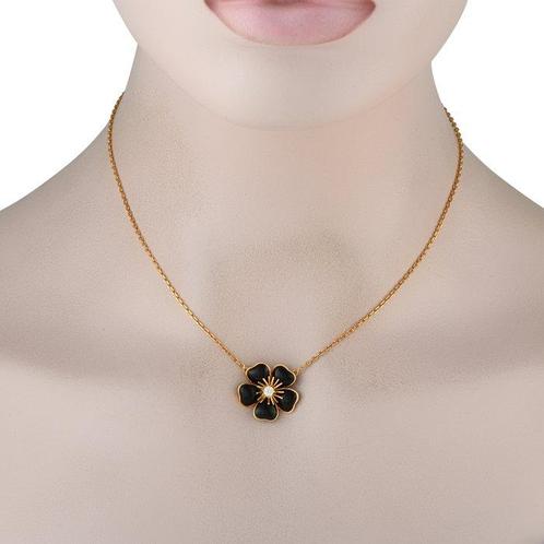 Van Cleef & Arpels - Ketting met hanger - 18 karaat Geel, Handtassen en Accessoires, Antieke sieraden
