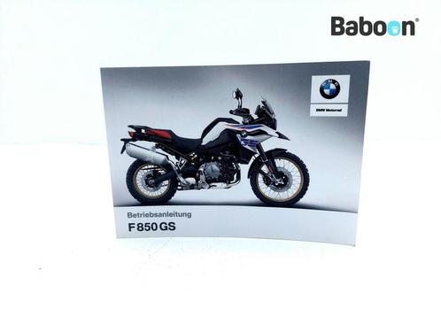Instructie Boek BMW F 850 GS 2018-2023 (F850GS K81) German, Motoren, Onderdelen | BMW, Gebruikt, Verzenden