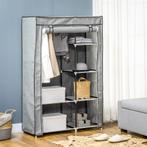 Kledingkast - Stoffen kast - Opvouwbaar - Grijs, Huis en Inrichting, Ophalen of Verzenden, Nieuw, Modern