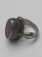 Carneool - Zilver - Ring, Antiek en Kunst