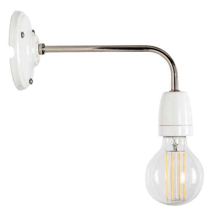 Wandlampen Nathalie Wandlamp Wit Binnenverlichting, Huis en Inrichting, Lampen | Wandlampen, Nieuw, Overige materialen, Verzenden