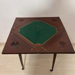 Speeltafel - Messing, Mahonie - Napoléon III, Antiek en Kunst