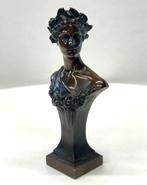 Franz Gruber (1878-1945) - Beeldje - Art Nouveau Bronze Bust