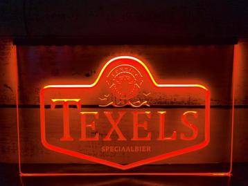 Texels bier neon bord lamp LED  verlichting reclame lichtbak, Verzenden
