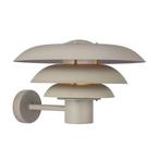 Nordlux - Wandlamp (2) - Kurnos 35 Buitenwand - Zand - Glas,