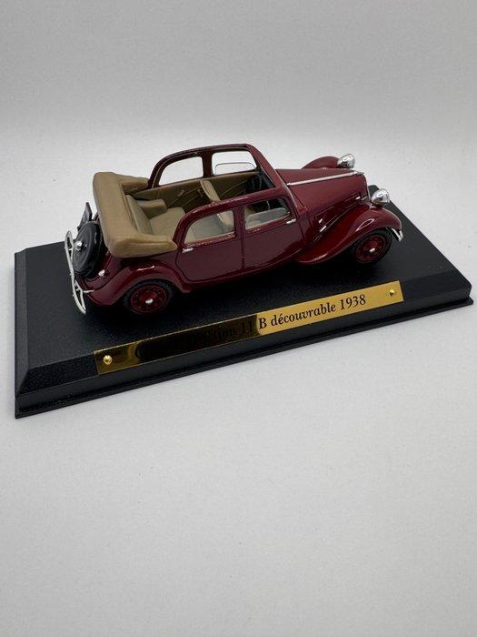 Atlas 1:43 - Modelauto (2) - CITROEN - Traction 11 B hardtop, Hobby & Loisirs créatifs, Voitures miniatures | 1:5 à 1:12