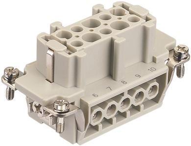 Harting Han E 10-Positie Vrouwelijke Invoegconnector -, Doe-het-zelf en Bouw, Elektriciteit en Kabels, Verzenden